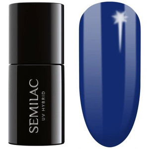 Semilac UV Hybrid Nail Polish 308 Festive Blue 7ml