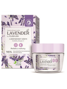 Floslek Lavender Moisturizing Day & Night Cream Vegan 50ml