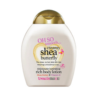 TREACLEMOON Shea Butterfly Rich Body Hydrating Lotion Shea Butter&Vitamin E Vegan 100% Natural 250ml