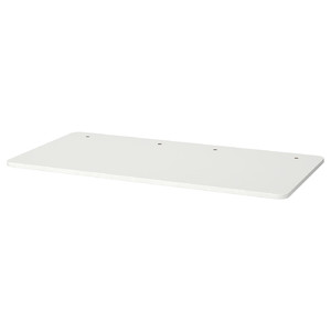 RELATERA Table top, white, 117x60 cm