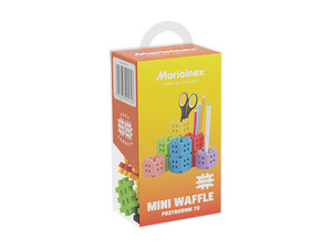 Marioinex Mini Waffle Blocks Set Organizer 70pcs 3+