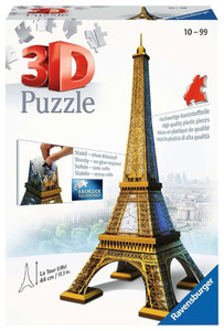 Ravensburger 3D Puzzle Eiffel Tower 216pcs 10+