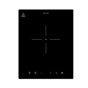 LAGAN Induction hob, plug-in 1 zone/black