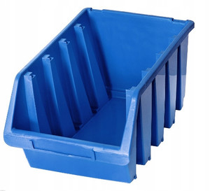 Small Organizer Bin Ergobox 4, 204x340x155 mm, blue