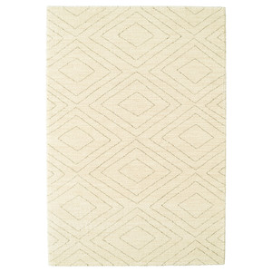 MARSTRUP Rug, low pile, beige, 160x230 cm