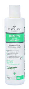 FLOS-LEK Pharma Sensitive Micellar Solution for Sensitive Skin 91% Natural Vegan 225ml