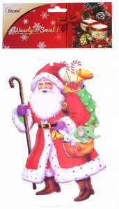 Christmas Decoration PVC 1pc, assorted