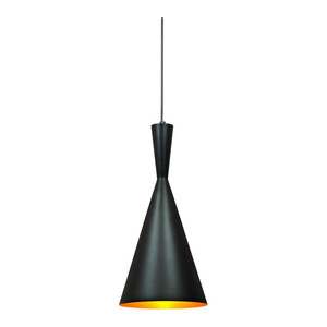 Pendant Lamp Modern 6 1 x 20W E27, black-gold