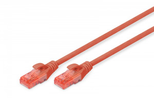 Digitus Patch Cable RJ45 DK-1612-050/R 5m, red