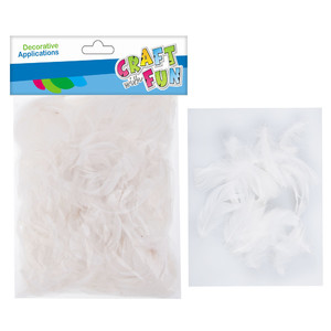 Craft Christmas Decorative Feathers 20-30cm 16g