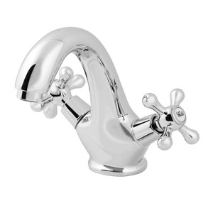 GoodHome Bathroom Sink Tap Etel, chrome