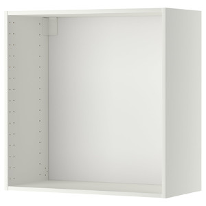 METOD Wall cabinet frame, white, 80x37x80 cm