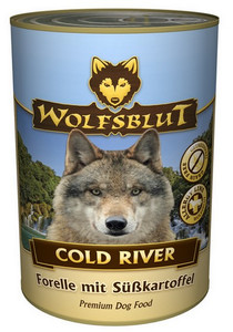 Wolfsblut Dog Cold River Premium Dog Wet Food with Trout 395g