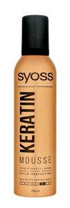 Schwarzkopf Syoss Keratin Super Strong Mousse 250ml