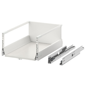 MAXIMERA Drawer, high, white, 40x60 cm