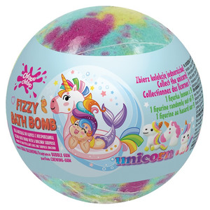 Fizzy Bath Bomb Unicorn Surprise Bubble Gum