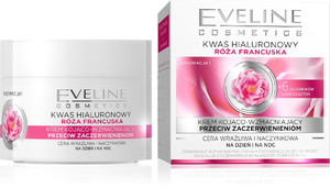 Eveline French Rose Soothing and Strengthening Cream Anti-redness for Day & Night 50ml