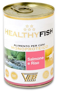 Healthy Fish Monoproteico Wet Dog Food Salmon & Rice 400g
