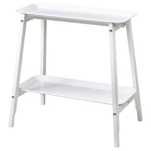 ALPVIDE Plant stand, white, 63 cm