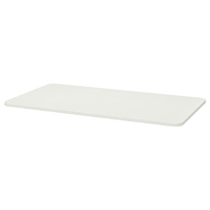 TOMMARYD Table top, white, 130x70 cm