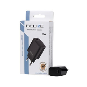 Beline Wall Charger EU Plug 20W PD 3.0 without cable, black