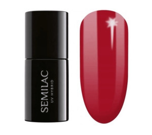 Semilac UV Hybrid Nail Polish 401 Raspberry Wine 7ml