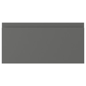 VOXTORP Drawer front, dark grey, 40x20 cm