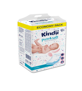 Kindii Pure & Soft Disposable Changing Pads 30pcs