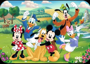 Trefl Wooden Puzzle Mickey and Friends 24pcs 3+