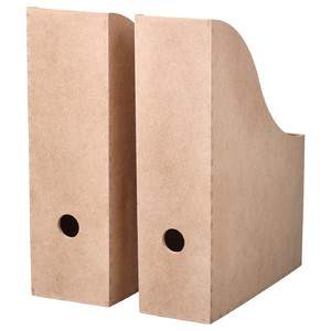 KNUFF Magazine file set of 2, fibreboard