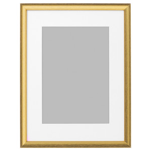 SILVERHÖJDEN Frame, gold-colour, 30x40 cm
