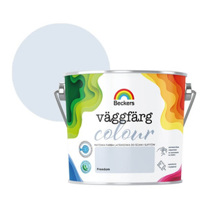 Beckers Matt Latex Paint Vaggfarg Colour 2.5l freedom