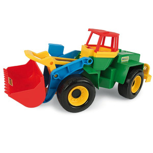Wader Bulldozer 36cm, assorted colours, 12m+