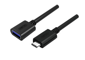 Unitek USB3.1 USB-C (M) to USB-A (F) Cable Y-C476BK