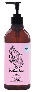 YOPE Hand Soap Rhubarb & Rose 98% Natural 500ml