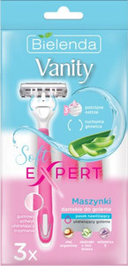 Bielenda Vanity Soft Expert Women's Disposable Shaving Razors 3pcs