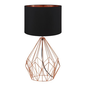 GoodHome Table Lamp Vertree E27, brass