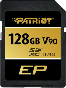Patriot Memory Card microSDXC 128GB V90 UHS-II U3 C10 300/260MB/s