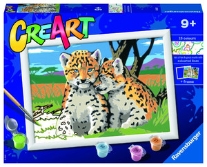 Ravensburger Painting By Numbers CreArt Jaguars 9+