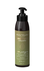 HISKIN Herbal Meadow Nettle Conditioner - For Dandruff Hair 97% Natural 400 ml