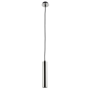 GoodHome Pendant Lamp LED Suartone, brushed chrome