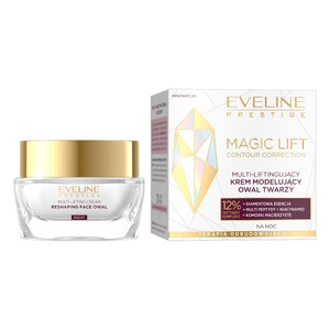 EVELINE Magic Lift Contour Correction Multi-lifting Night Cream Reshaping Face Oval 50ml