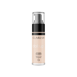 CLARESA Luminizing Foundation Vegan Doll Up! no. 04 medium 34g