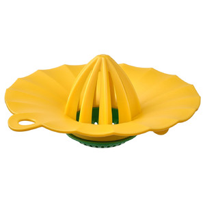 UPPFYLLD Lemon squeezer, bright yellow/bright green, 15 cm