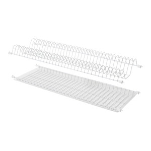 GoodHome Built-in Drainer Pebre 80 cm, white