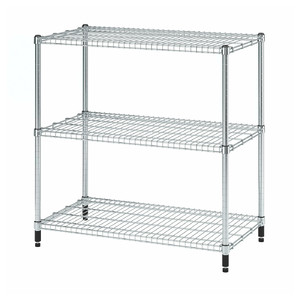 OMAR Shelving unit, galvanised, 92x50x94 cm