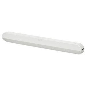 KÖLVATTEN LED lighting with sensor, white/battery-operated, 30 cm