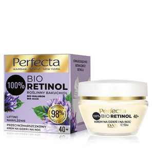 Perfecta Anti-Wrinkle Day/Night Cream 100% Bio Retinol 40+ 98% Natural 50ml