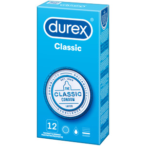 Durex Condoms Classic 1 pack/12pcs