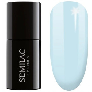 SEMILAC UV Hybrid Gel Polish Soulmate Mix - 386 Blue Cloud 7ml